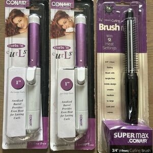Lot of Conair Curling Irons